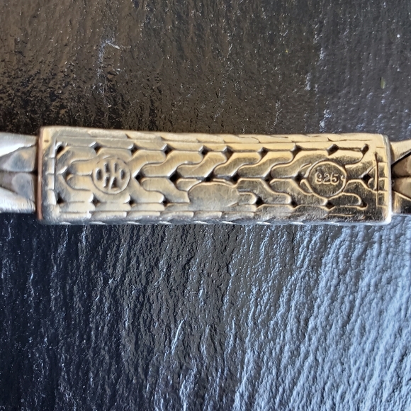 John Hardy SS & Black Sapphire Bracelet - Picture 3 of 15